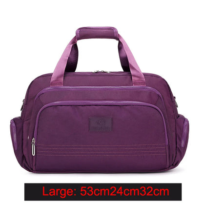 Fashion Travel Tote Bags For Women Large Capacity Oxford Cloth Luggage Bag For Men 2022 Sports Fitness Handbag Bolsas Femininas