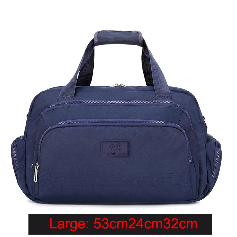 Fashion Travel Tote Bags For Women Large Capacity Oxford Cloth Luggage Bag For Men 2022 Sports Fitness Handbag Bolsas Femininas
