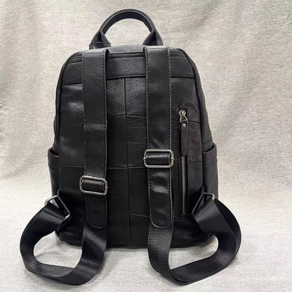 Fashion Trend All-match Soft Leather Backpacks Versatile Large Capacity Practical Travel Shoulder Bag High Quality Handbags