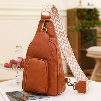 Fashion Trendy Travel Bag Large Capacity Sports Bag for Girl Leisure Chest Bag