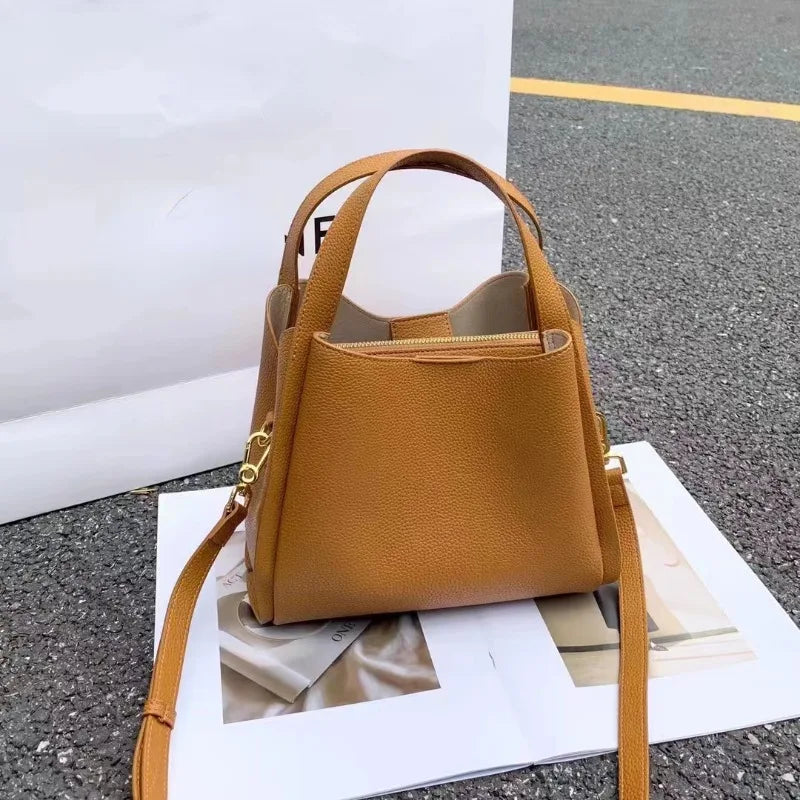 Fashion Vegetable Basket Bag For Women Large Capacity Simple Portable Crossbody Bags Female Handbags Minority Luxury Bolsos