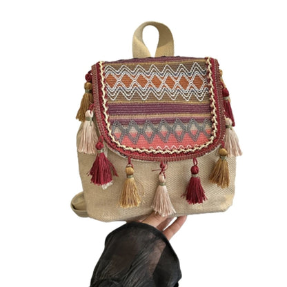 Fashion Versatile Backpack Double Strap Shoulder Bag Large Capacity Travel Bag