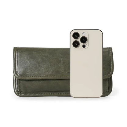 Fashion Vinatge Men's Clutches Medium Long Wallets Men Clutch Handbags Solid Soft Leather Clutch Multi-card Coin Purses Wallets