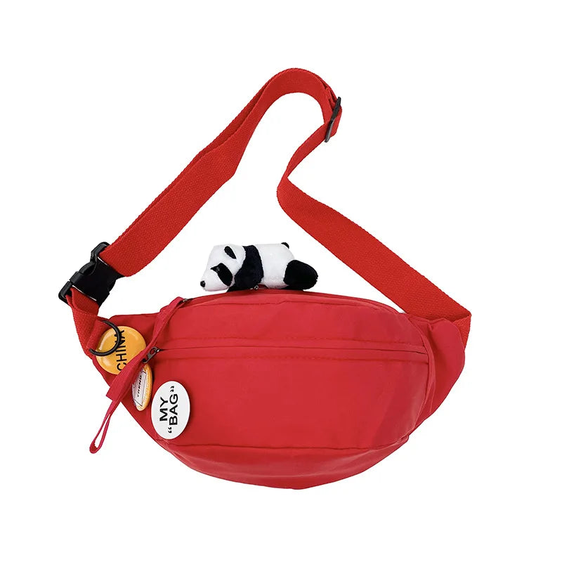 Fashion Waist Bag Adjustable Crossbody Belt Bag for Running Hiking and Travel Fanny Pack Waterproof Crossbody Backpack