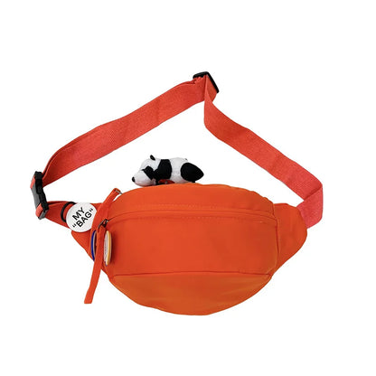 Fashion Waist Bag Adjustable Crossbody Belt Bag for Running Hiking and Travel Fanny Pack Waterproof Crossbody Backpack