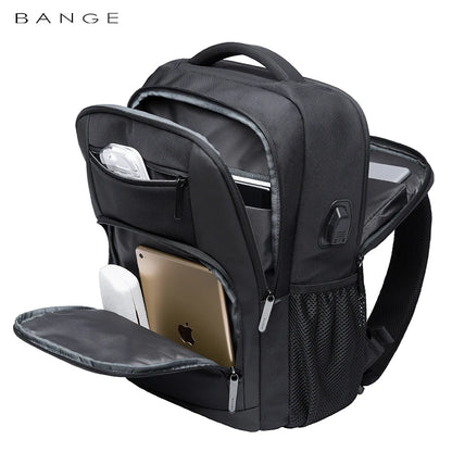 Fashion Waterpoor Resistant Business Backpack Men Travel Notebook Laptop Backpack Bags 15.6 inch Male Mochila Teen