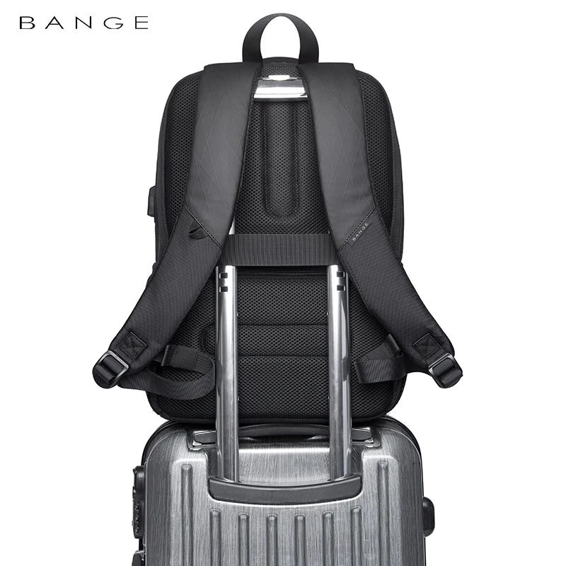 Fashion Waterpoor Resistant Business Backpack Men Travel Notebook Laptop Backpack Bags 15.6 inch Male Mochila Teen