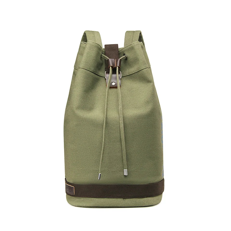 Fashion Waterproof Canvas Backpack Man Casual Rucksack Shoulder Bag Nylon Big Capacity School Bag Knapsack