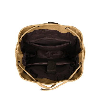 Fashion Waterproof Canvas Backpack Man Casual Rucksack Shoulder Bag Nylon Big Capacity School Bag Knapsack