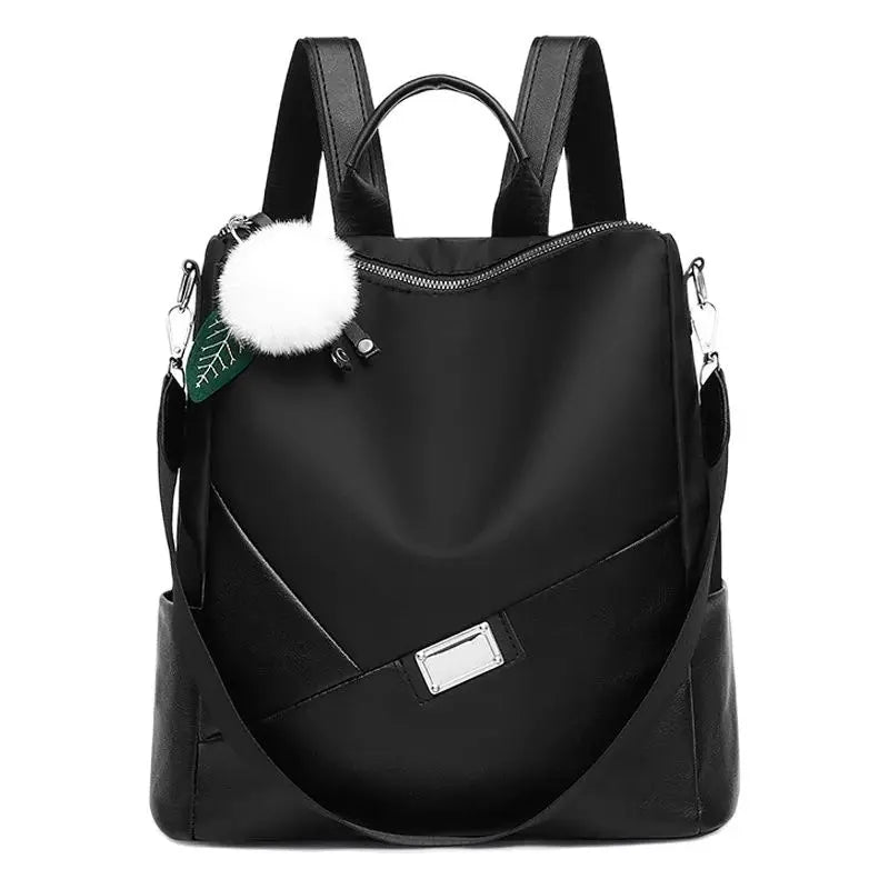 Fashion Waterproof Oxford Cloth Backpack Women Crossbody Shoulder Bag Large Capacity Anti-theft Bookbag For Teenagers Girls 2023