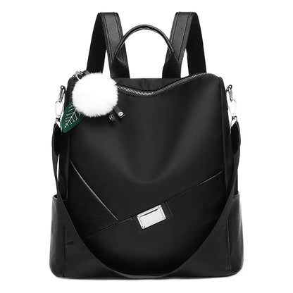 Fashion Waterproof Oxford Cloth Backpack Women Crossbody Shoulder Bag Large Capacity Anti-theft Bookbag For Teenagers Girls 2023