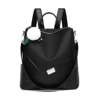 Fashion Waterproof Oxford Cloth Backpack Women Crossbody Shoulder Bag Large Capacity Anti-theft Bookbag For Teenagers Girls 2023