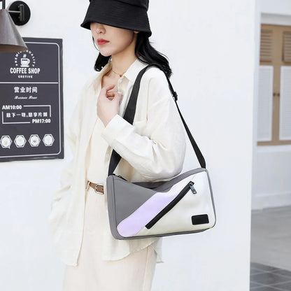 Fashion Waterproof Shoulder Bag Casual Crossbody Bags for Women 2024 High-quality Nylon Waterproof Woman Tote Messenger Bag Sac