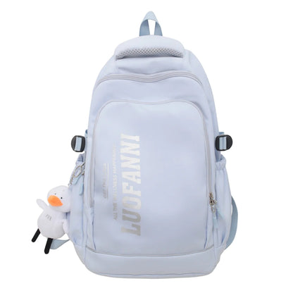 Fashion Waterproof Women Men High Capacity Reflect Light School College Backpack Lady Girl Laptop Female Travel Boy Book Bag New