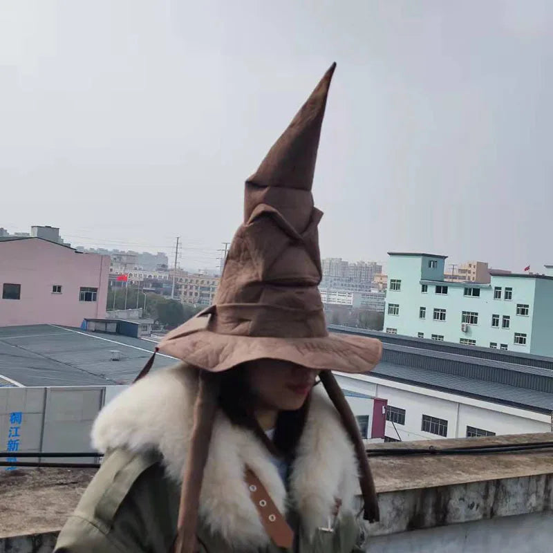Fashion Witch Wizard Hats Halloween Party Headwear Party Props Cosplay Costume Christmas Gift
