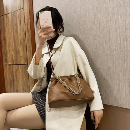Fashion Women 2021 New Underarm Cloud Bag Luxury designer Handbag Large-Capacity Shoulder Chain Bag Leather Crossbody Bags