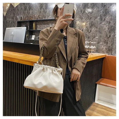 Fashion Women 2021 New Underarm Cloud Bag Luxury designer Handbag Large-Capacity Shoulder Chain Bag Leather Crossbody Bags