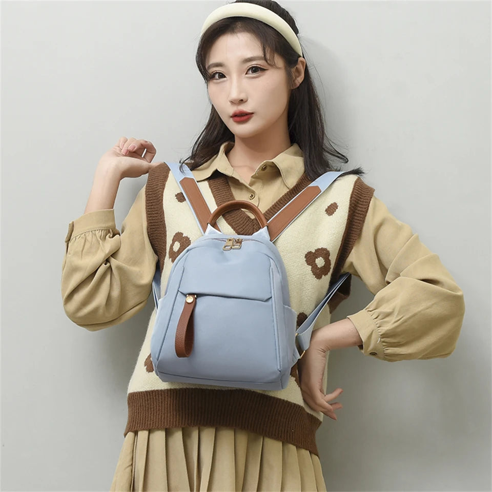 Fashion Women Backpack Designer High Quality oxford Travel Backpacks for Teenagers Girls 2023 Ladies School Bags Bookpack Sac
