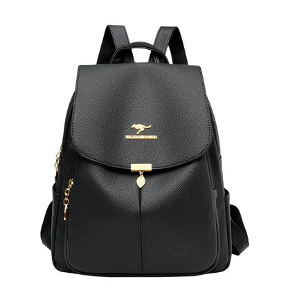 Fashion Women Backpack Designer Pu Leather Travel Back Pack Casual Shoulder Bag High Quality School Bags For Teenagers Girls Sac