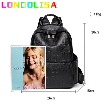 Fashion Women Backpack High Quality Female School Bagpack Designer Travel Rucksack for Lady Bags Simple Teenager Girls Bookbags