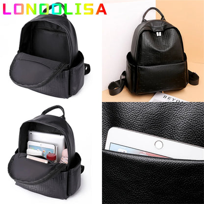 Fashion Women Backpack High Quality Female School Bagpack Designer Travel Rucksack for Lady Bags Simple Teenager Girls Bookbags