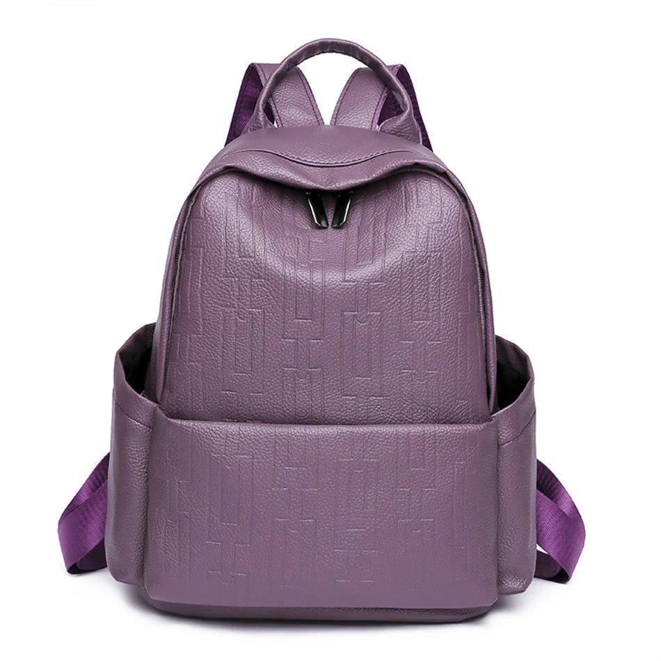 Fashion Women Backpack High Quality Female School Bagpack Designer Travel Rucksack for Lady Bags Simple Teenager Girls Bookbags