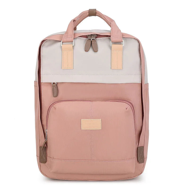 Fashion Women Backpack High Quality Large Capacity Waterproof Rucksack for Girls Schoobag Cute Student 14 Inch Laptop Back Pack