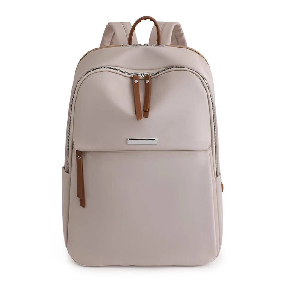 Fashion Women Backpack High Quality Nylon School Bagpack Designer Travel Rucksack for Ladies Simple Teenager Girls Bookbags Sac