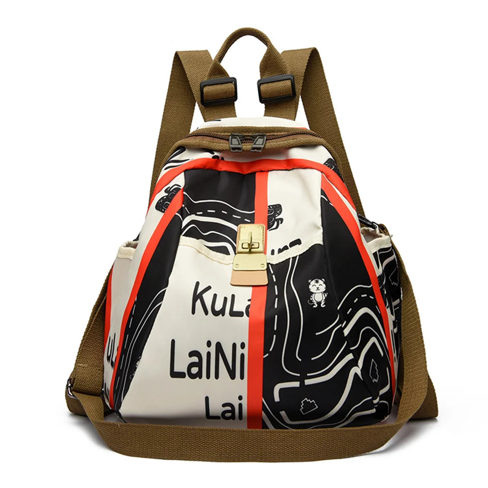 Fashion Women Backpack High Quality Youth Nylon Backpacks For Teenage Girls Female School Shoulder Bag Bagpack Mochila