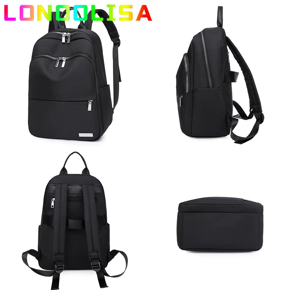 Fashion Women Backpack Ladies Bookbag Hang Luggage for Teens Girl Female Travel Bagpack Shopper Bookpack Large Capacity Rucksack