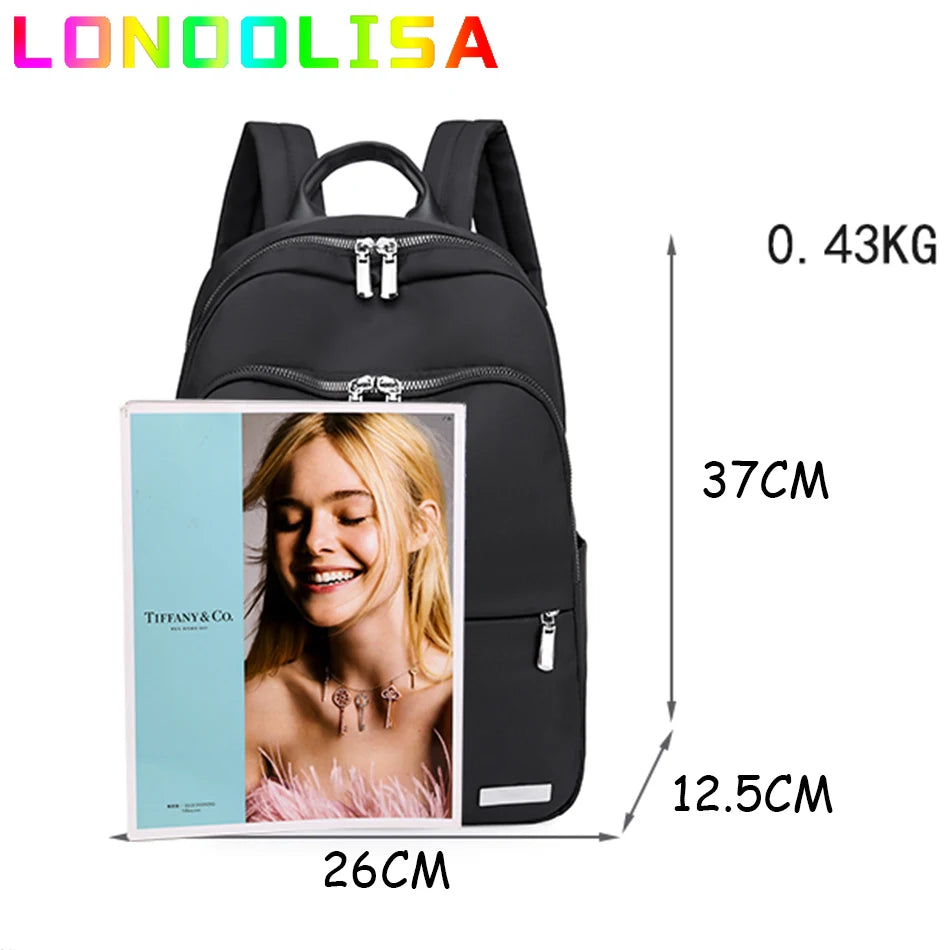 Fashion Women Backpack Ladies Bookbag Hang Luggage for Teens Girl Female Travel Bagpack Shopper Bookpack Large Capacity Rucksack