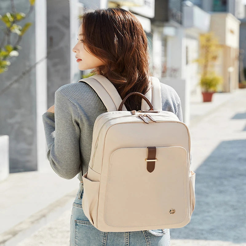 Fashion Women Backpack Laptop Ladies Waterproof Travel Bag Casual College High School Computer Rucksack Simple Quality Backpacks
