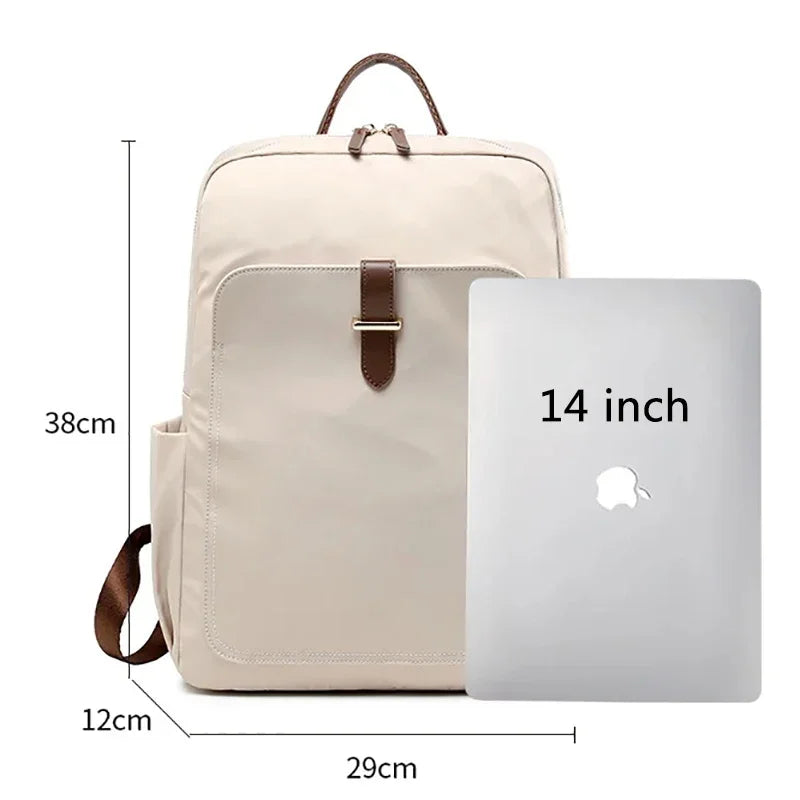 Fashion Women Backpack Laptop Ladies Waterproof Travel Bag Casual College High School Computer Rucksack Simple Quality Backpacks