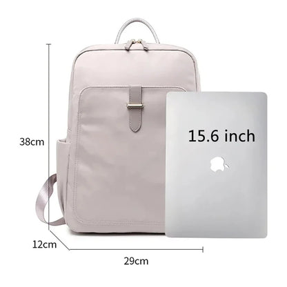 Fashion Women Backpack Laptop Ladies Waterproof Travel Bag Casual College High School Computer Rucksack Simple Quality Backpacks