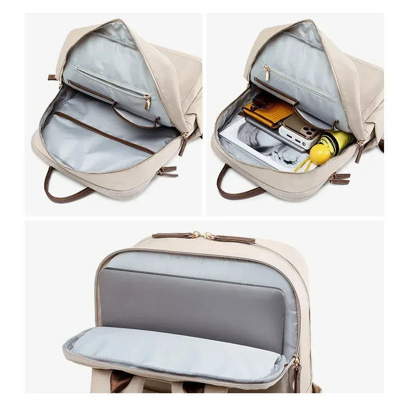 Fashion Women Backpack Laptop Ladies Waterproof Travel Bag Casual College High School Computer Rucksack Simple Quality Backpacks
