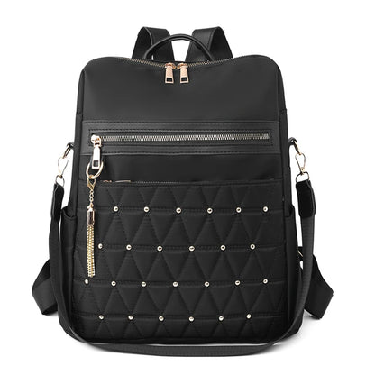 Fashion Women Backpack Large Capacity Casual Travel Bagpack Shoulder Bag Designer Multifunctional Nylon Cloth Racksack Schoolbag