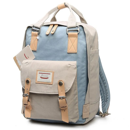 Fashion Women Backpack Large Capacity Waterproof Rucksack for Girls Schoobag Cute Student 14 Inch Laptop Back Packs High Quality