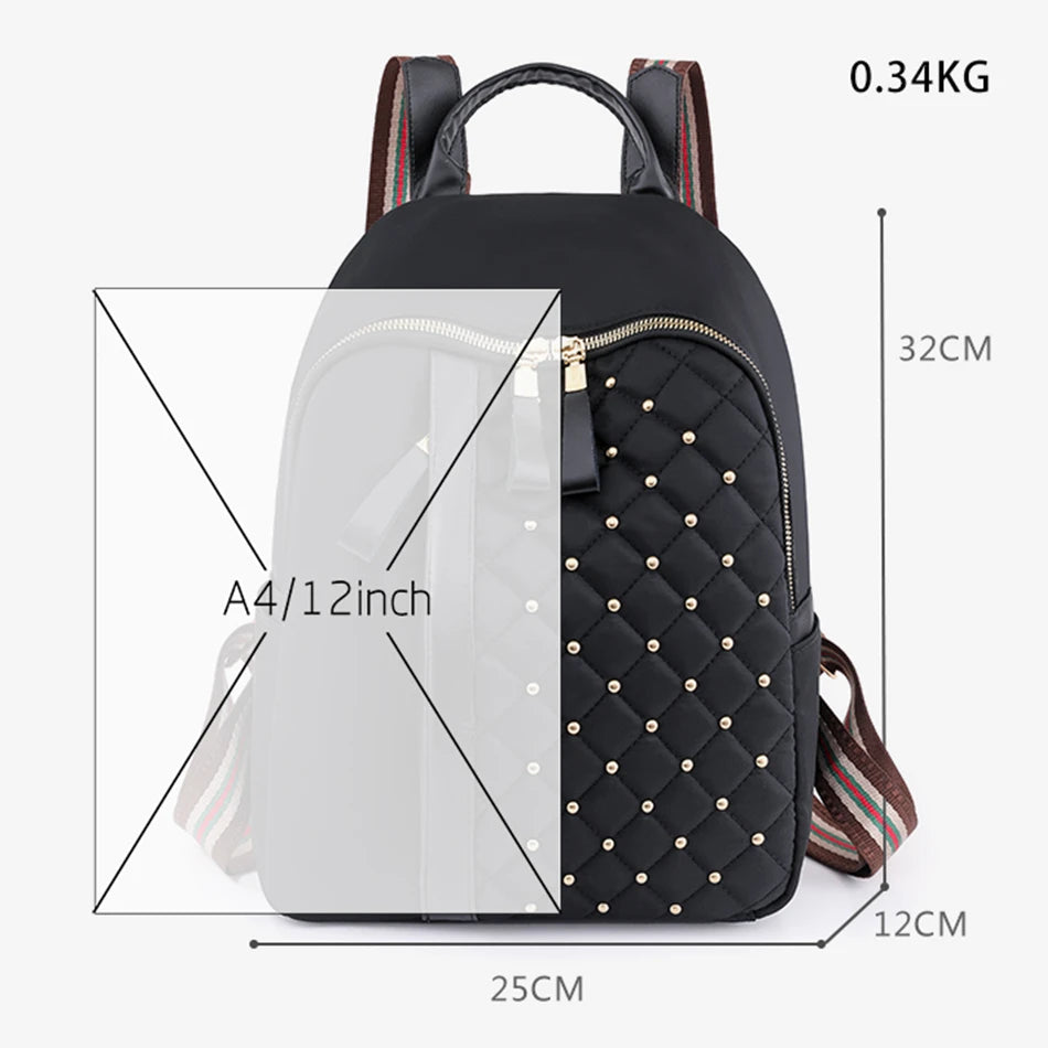 Fashion Women Backpacks High Quality School Book Bag for Girls Female Travel Bagpack Ladies Back Pack Large Capacity Rucksack