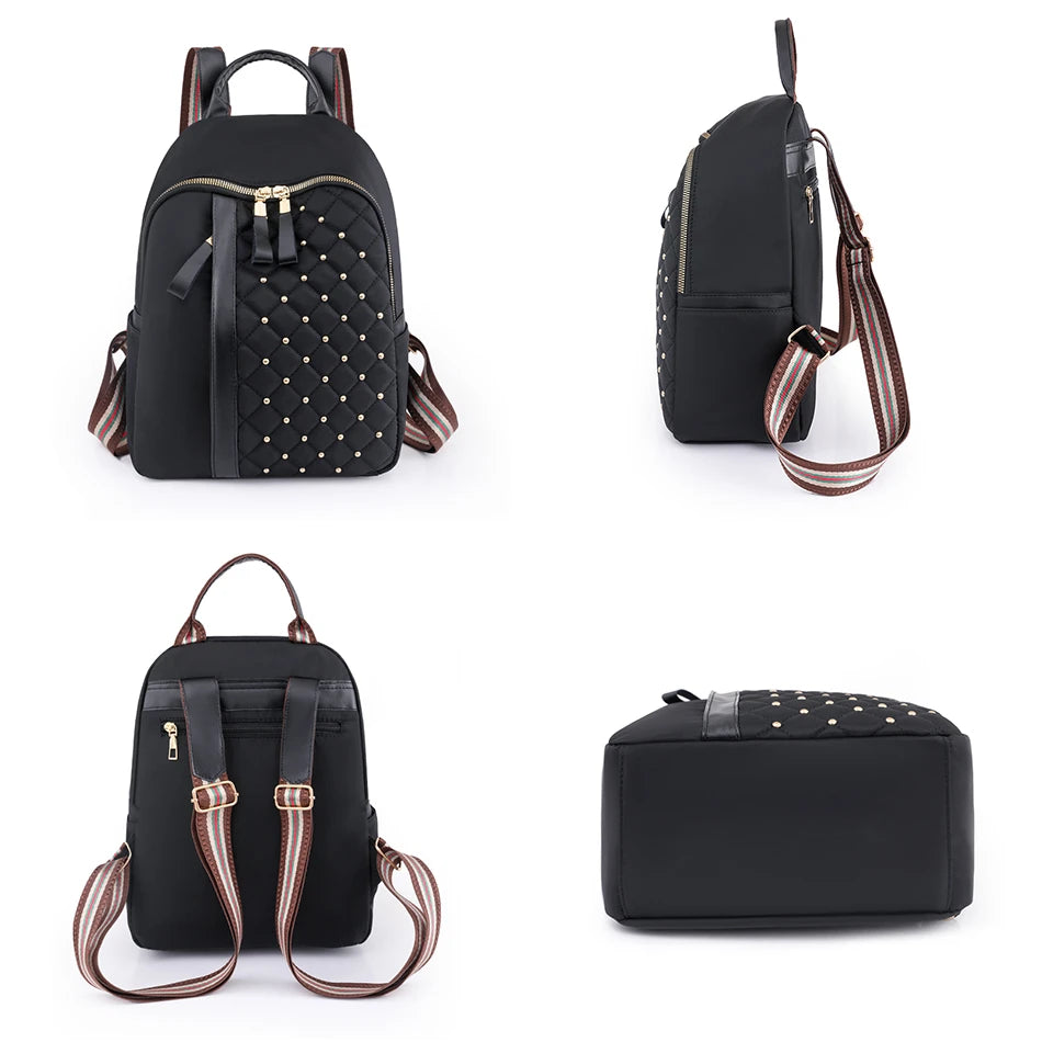 Fashion Women Backpacks High Quality School Book Bag for Girls Female Travel Bagpack Ladies Back Pack Large Capacity Rucksack