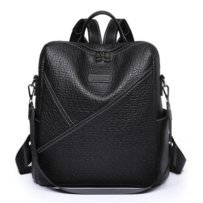Fashion Women Backpacks High Quality Soft Leather School Book Bag for Girls Female Travel Bagpack Ladies Back Pack Rucksack Sac