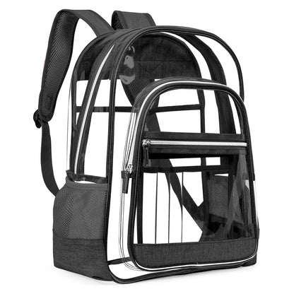 Fashion Women Backpacks Student Girls Transparent Backpacks Multiple Pockets Waterproof Pouch Bags Handbags