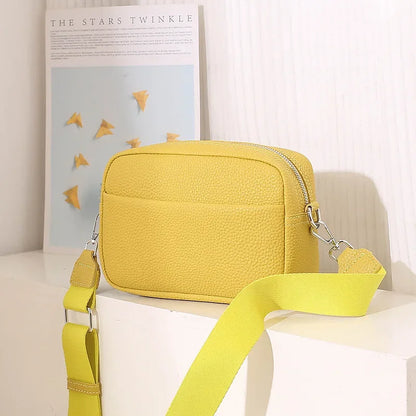 Fashion Women Bags 2024 New Trend Solid Pu Messenger Bags Women's Small Bag Women's Single Shoulder Bag Small Simple Square Bag