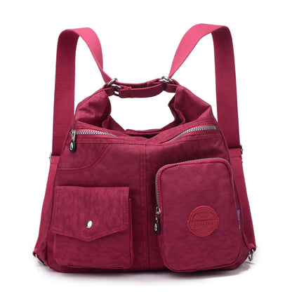 Fashion Women Crossbody Bag High Quality Nylon Shoulder Messenger Bag Handbags Female Bagpack Waterproof Schoolbags