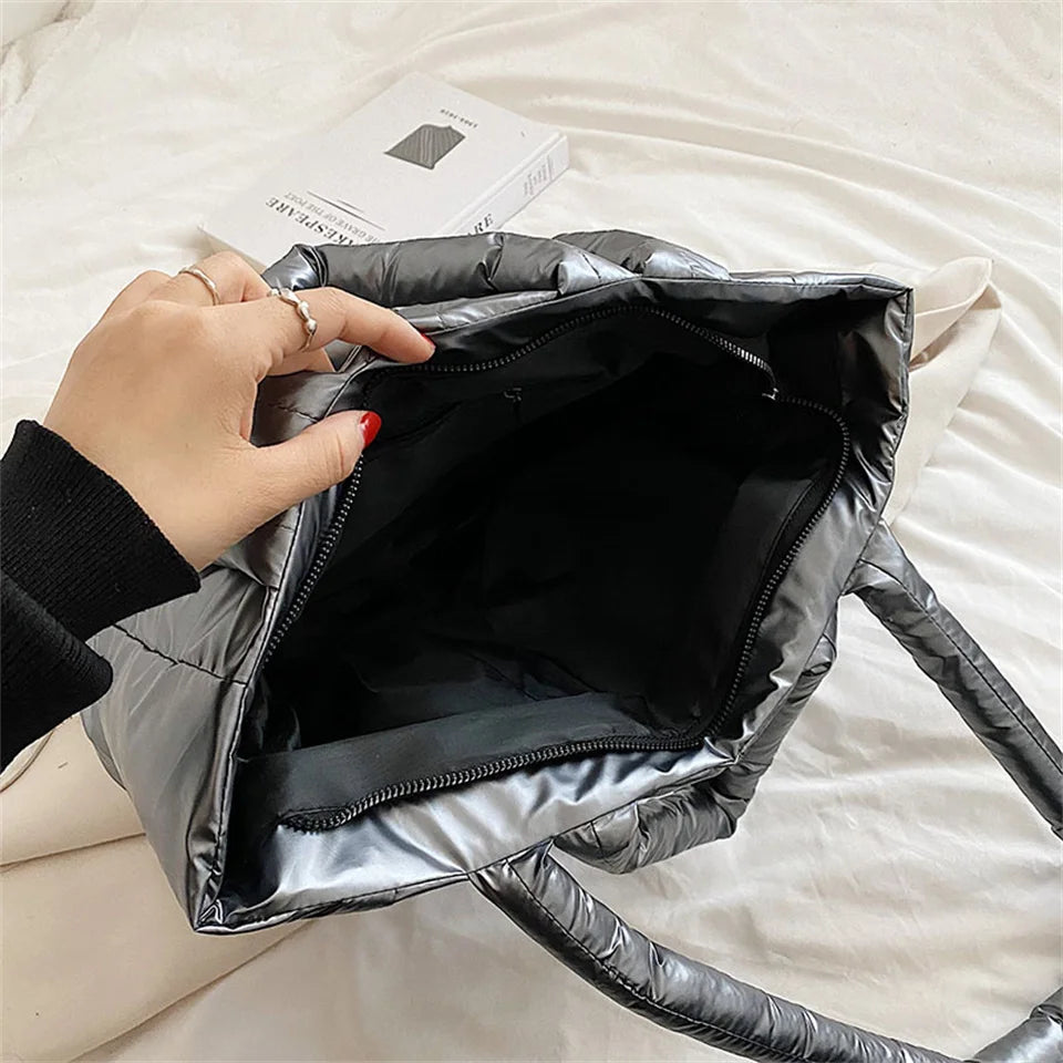 Fashion Women Crossbody Bag Shoulder Bag Casual Nylon Messenger Bag Multilayer Female Tote Travel Handbag