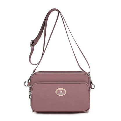 Fashion Women Crossbody Zipper Mobile Phone Shoulder Bag Lady Female Multifunction Handbag Purse New Hot 2024