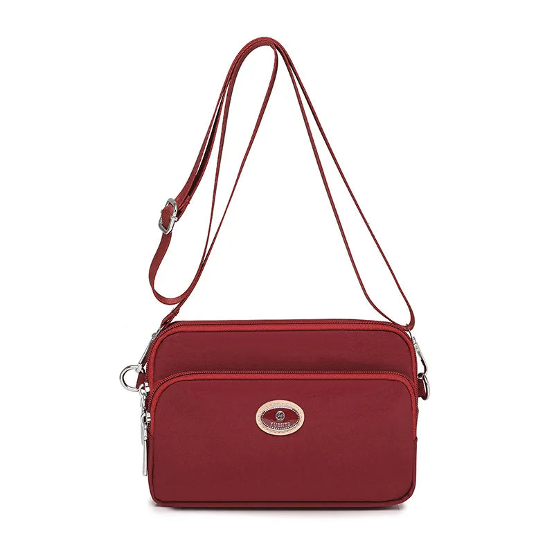 Fashion Women Crossbody Zipper Mobile Phone Shoulder Bag Lady Female Multifunction Handbag Purse New Hot 2024