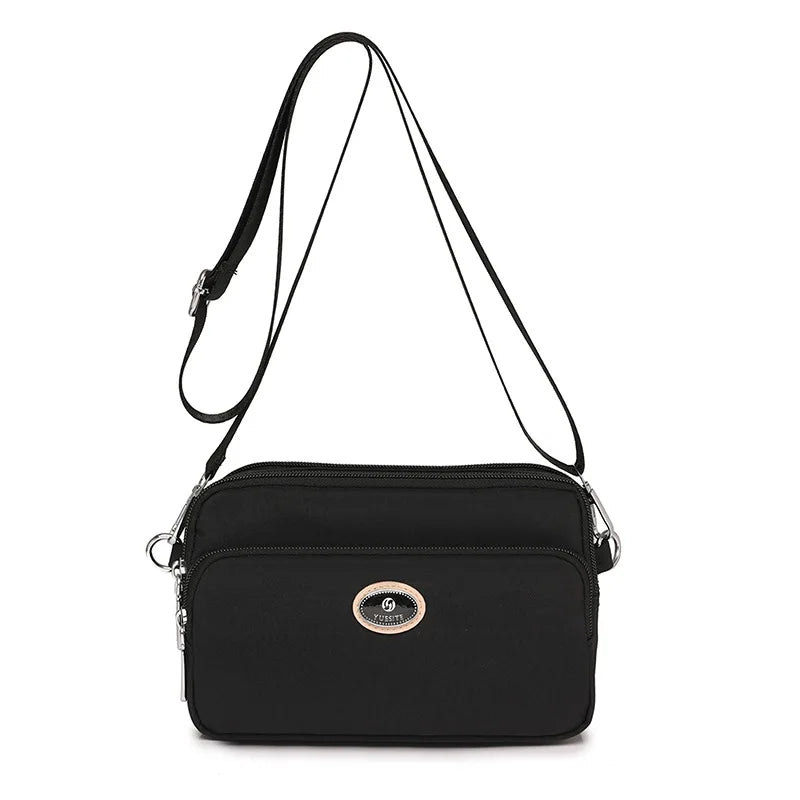 Fashion Women Crossbody Zipper Mobile Phone Shoulder Bag Lady Female Multifunction Handbag Purse New Hot 2024