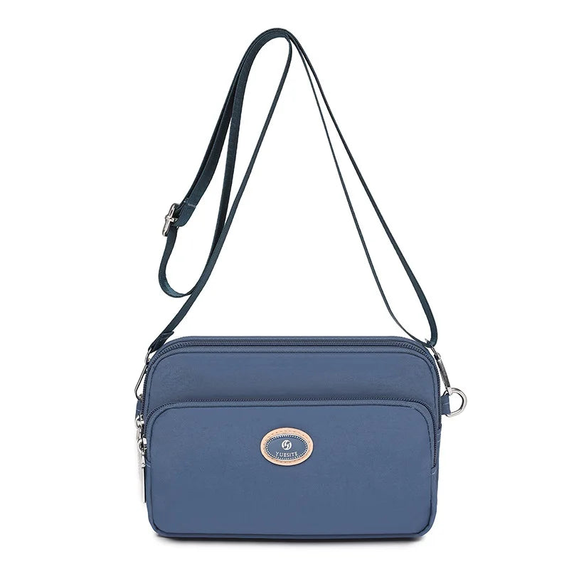 Fashion Women Crossbody Zipper Mobile Phone Shoulder Bag Lady Female Multifunction Handbag Purse New Hot 2024