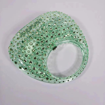 Fashion Women Diamond Handbags and Purses Transparent Acrylic Luxury Party Prom Quality Evening Bag Casual Clutch Bags Glitter