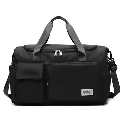 Fashion Women High Capacity Travel GYM Bags Totes Female Girl Dry Wet Separation Duffle ShoulderBags HandBags